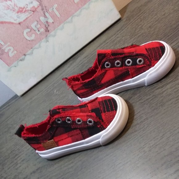 Blowfish Other - Red Buffalo Checkered size 6 toddler